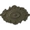 Ekena Millwork Strasbourg Ceiling Medallion, Hand-Painted Witch Hazel, 30 1/2"W x 20"H x 1 1/2"P CM30SGWHF - alternate 1